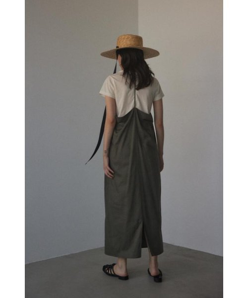 BLACK BY MOUSSY(ブラックバイマウジー)/straw strap long dress/img16