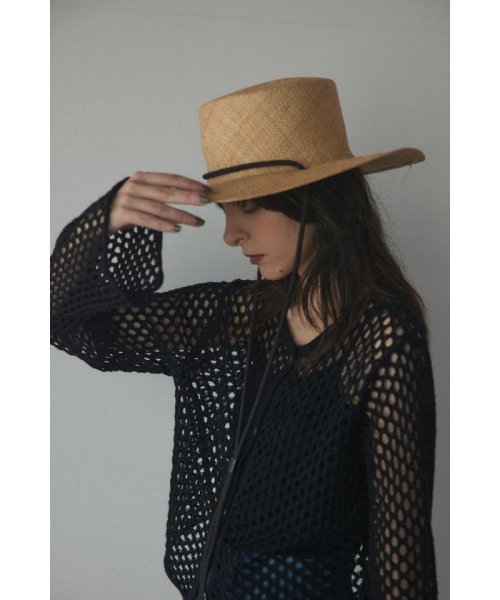 BLACK BY MOUSSY(ブラックバイマウジー)/straw hat/img03