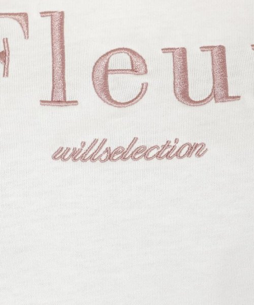 WILLSELECTION(ウィルセレクション)/Fleur刺繍Tシャツ/img05