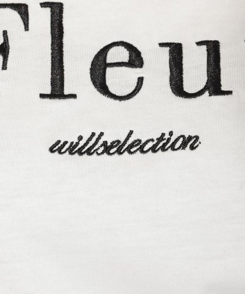 WILLSELECTION(ウィルセレクション)/Fleur刺繍Tシャツ/img23