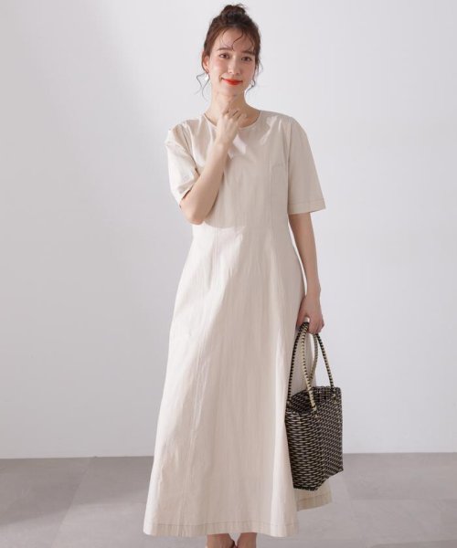 N Natural Beauty Basic(エヌナチュラルビューティベーシック)/バックリボンコットンワンピース《S Size Line》/img14