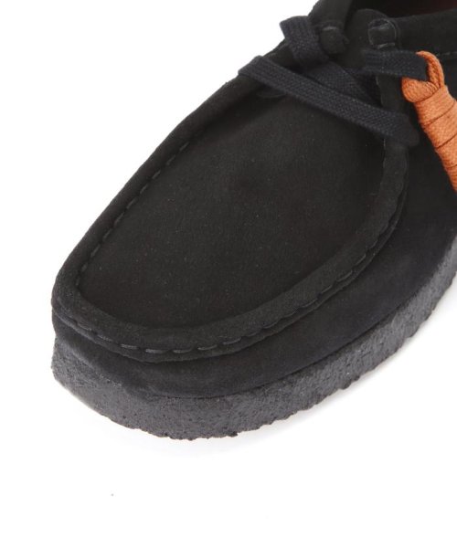 BEAVER(ビーバー)/CLARKS/クラークス　WALLABEE BLACK SUEDE ワラビー　レディース/img04