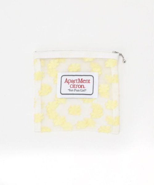 SLOBE IENA(スローブ　イエナ)/《追加》SLOBE citron. S/S Flower mini pouch/img10