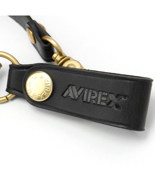 AVIREX(AVIREX)/アヴィレックス ウォレットコード メンズ レザー 本革 財布 キーホルダー アクセサリー アビレックス ファーネ AVIREX FAHNE2 AX9304/img09
