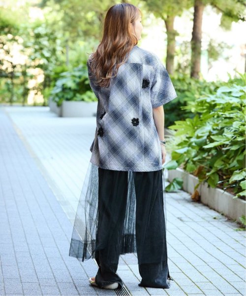 JOINT WORKS(ジョイントワークス)/【NOMA t.d. / ノーマティーディー】 Hand Embroidery Ombre Plaid SS/img11