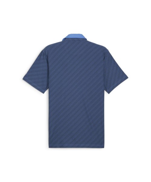PUMA(プーマ)/メンズ ゴルフ PUMA x ARNOLD PALMER ジャカード ストライプ 半袖 ポロシャツ/img03