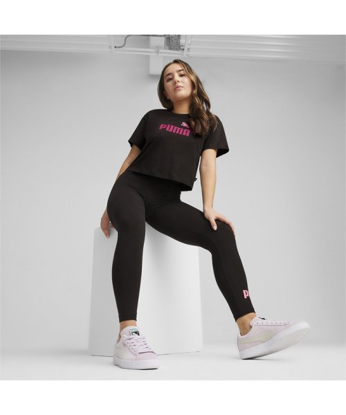 PUMA(PUMA)/キッズ ガールズ ロゴ クロップド 半袖 Tシャツ 120－160cm/img03