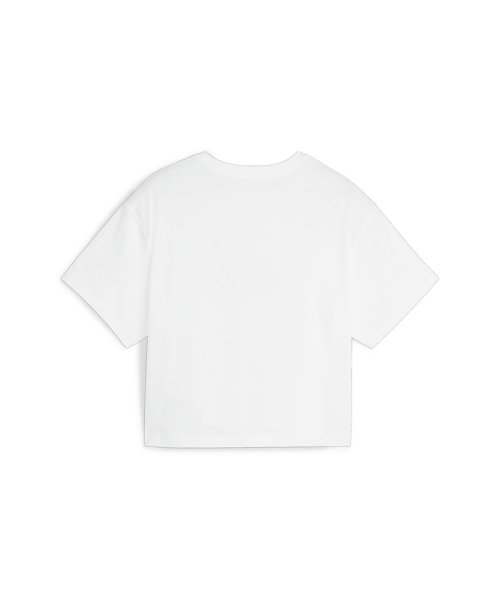 PUMA(PUMA)/キッズ ガールズ ロゴ クロップド 半袖 Tシャツ 120－160cm/img08