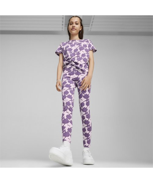 PUMA(PUMA)/キッズ ガールズ ESS+ ブロッサム AOP 半袖 Tシャツ 120－160cm/img07