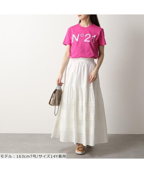 N°21(ヌメロ ヴェントゥーノ)/N°21 KIDS Tシャツ N21173 N0153 半袖 コットン/img02