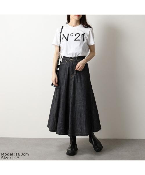 N°21(ヌメロ ヴェントゥーノ)/N°21 KIDS Tシャツ N21173 N0153 半袖 コットン/img07