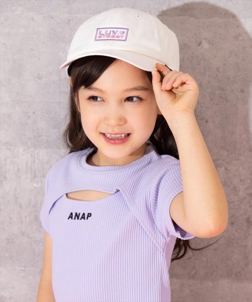 ANAP KIDS(アナップキッズ)/オーロラ ネーム付 キャップ/img02