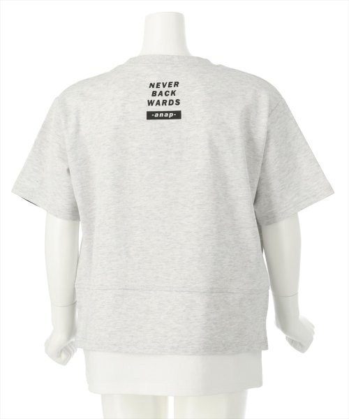 ANAP KIDS(アナップキッズ)/バンダナプリント レイヤード風 Tシャツ/img23