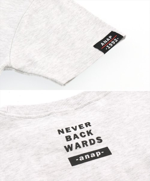 ANAP KIDS(アナップキッズ)/バンダナプリント レイヤード風 Tシャツ/img25