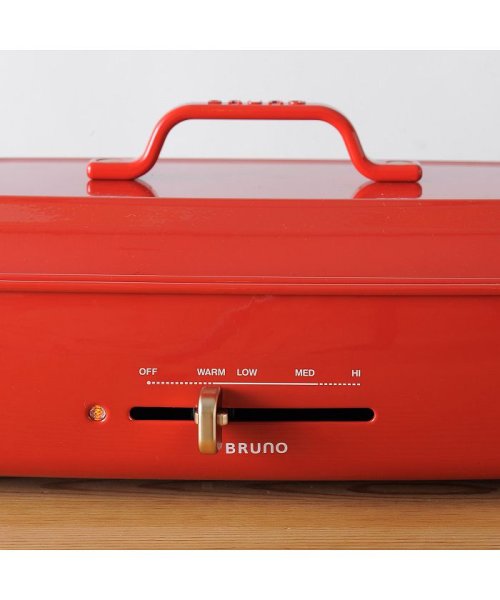 BRUNO(ブルーノ)/BRUNO ブルーノ ホットプレート 深鍋 2点セット グランデサイズ たこ焼き器 焼肉 3人用 4人用 平面 電気式 ヒーター式 BOE026/img12