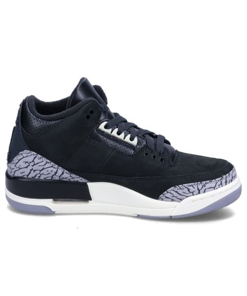 NIKE(ナイキ)/NIKE WMNS AIR JORDAN 3 RETRO ナイキ エアジョーダン3 レトロ スニーカー レディース ブラック 黒 CK9246－001/img02