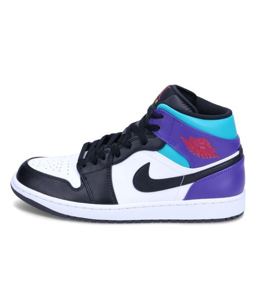 NIKE(NIKE)/NIKE AIR JORDAN 1 MID ナイキ エアジョーダン1 ミッド スニーカー メンズ ブルー DQ8426－154/img02