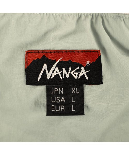 NANGA(ナンガ)/NANGA ナンガ ダウンジャケット ソフト バーシティブルゾン アウター メンズ 防寒 SOFT DOWN VARSITY BLOUSON ブラック グリーン/img08