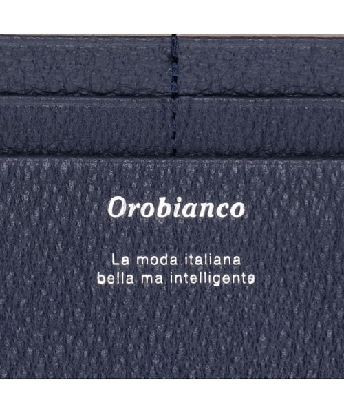 Orobianco(オロビアンコ)/オロビアンコ Orobianco 財布 長財布 メンズ 本革 ポインテッド LONG WALLET ブラック ネイビー カーキ 黒 ORS－131810/img08