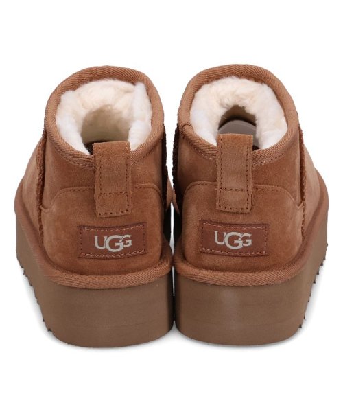 UGG(UGG)/UGG アグ ウルトラミニ プラットフォーム ムートンブーツ クラシック キッズ 厚底 KIDS CLASSIC ULTRA MINI PLATFORM チェス/img04