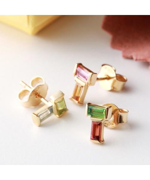 ALIITA(アリータ)/ALIITA ピアス TU Y YO BAGUETTE EARRING ストーン/img01