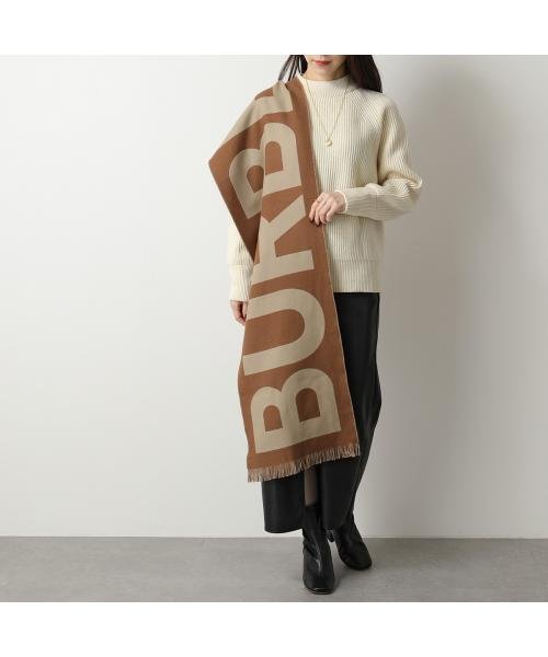 BURBERRY(バーバリー)/BURBERRY  マフラー MU B TXT E WL FTBL ロゴ ウール/img03