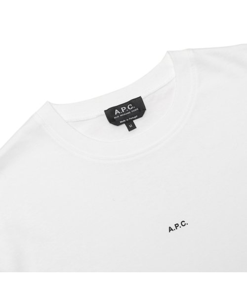 A.P.C.(アーペーセー)/アーペーセー Tシャツ カットソー ホワイト メンズ APC H26929 COEIO AAB/img03