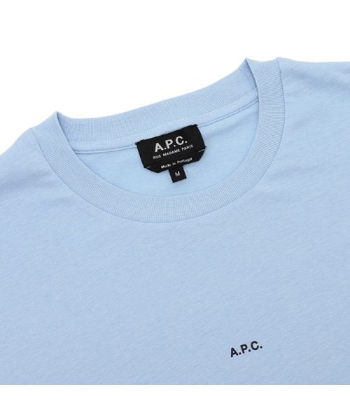 A.P.C.(アーペーセー)/アーペーセー Tシャツ カットソー ブルー メンズ APC H26929 COEIO IAB/img03