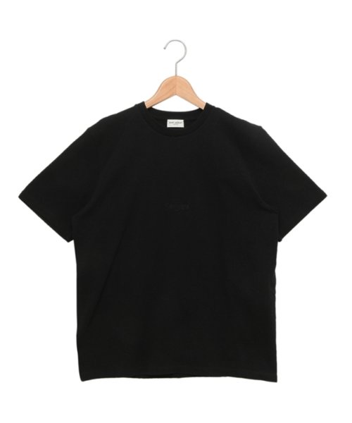 SAINT LAURENT(サンローランパリ)/サンローランパリ Tシャツ カットソー ブラック レディース SAINT LAURENT PARIS 747125 YB2XE 1000/img01