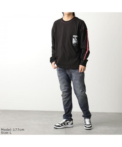 DIESEL(ディーゼル)/DIESEL Tシャツ T－BOXT－LS－N A12282 0BEAF 長袖/img05