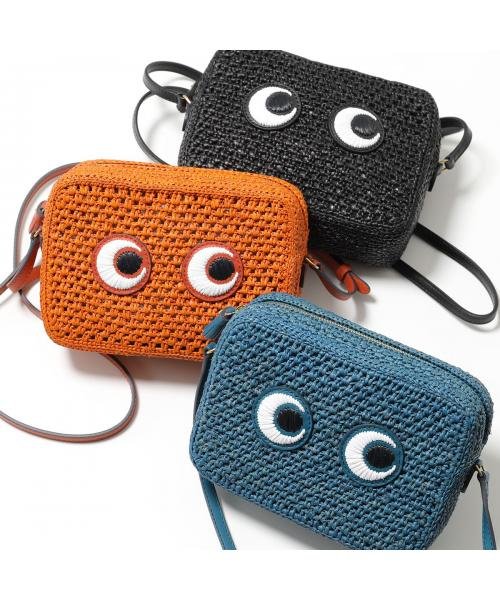 ANYA HINDMARCH(アニヤハインドマーチ)/ANYA HINDMARCH ショルダーバッグ Cross Body Raffia Eyes/img14