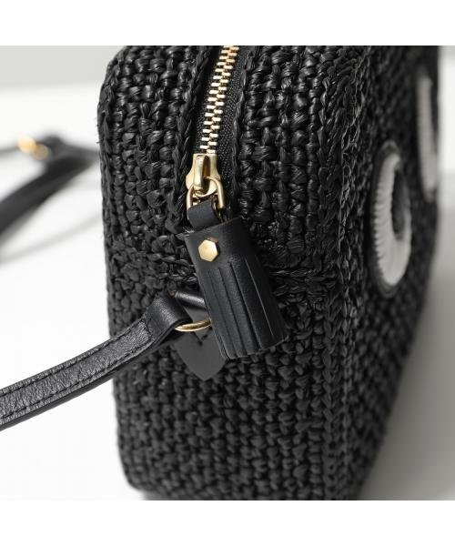 ANYA HINDMARCH(アニヤハインドマーチ)/ANYA HINDMARCH ショルダーバッグ Cross Body Raffia Eyes/img18