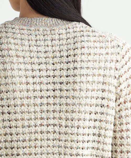 ネップツイードカーディガン 