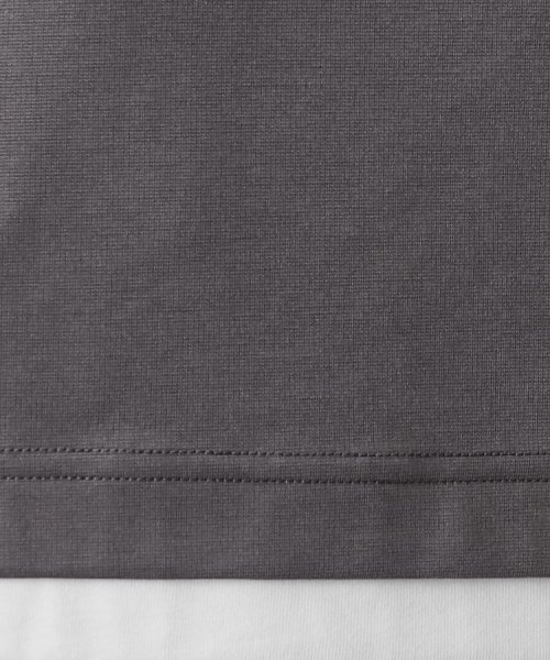 THE SHOP TK(ザ　ショップ　ティーケー)/【ブランド定番／1枚でコーデが決まる！】ポンチキーネック半袖Tシャツ/img16