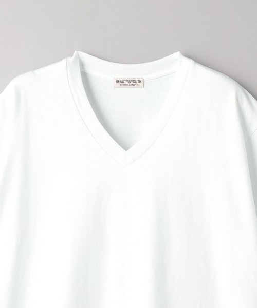 BEAUTY&YOUTH UNITED ARROWS(ビューティーアンドユース　ユナイテッドアローズ)/ハイゲージ ガスコットン Vネック ショートスリーブ Tシャツ ‐ 抗菌 防臭機能‐/img15