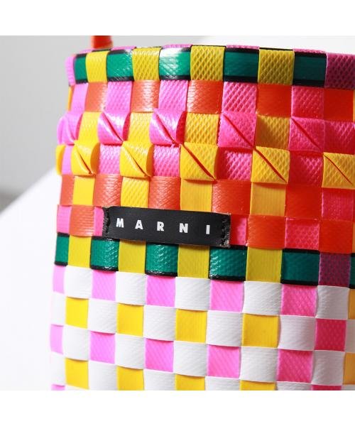 MARNI(マルニ)/MARNI KIDS バスケットバッグ M00332 M00IW ウーブン/img12