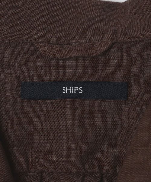 SHIPS MEN(シップス　メン)/SHIPS: リネン ロングスリーブ カプリ シャツ/img16