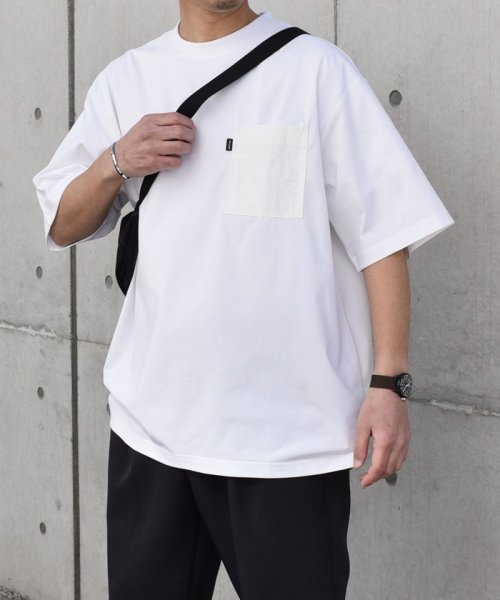 SHIPS any MEN(シップス　エニィ　メン)/*SHIPS any: 〈撥水加工〉Teflon EcoElite(TM) ナイロンポケット Tシャツ◇/img09