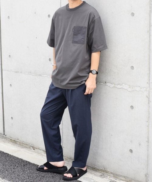 SHIPS any MEN(シップス　エニィ　メン)/*SHIPS any: 〈撥水加工〉Teflon EcoElite(TM) ナイロンポケット Tシャツ◇/img15