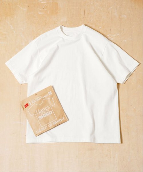 417 EDIFICE(フォーワンセブン　エディフィス)/”WEB限定” HANES (ヘインズ)T－SHIRT SHIRO / Tシャツ シロ HM1－X201/img01