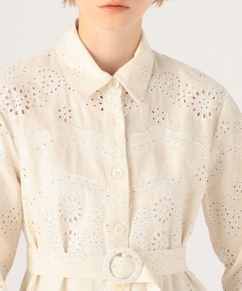 TOMORROWLAND BUYING WEAR(TOMORROWLAND BUYING WEAR)/Evi GrintelaValerie Midi Lace MS カットワークシャツワンピース/img05