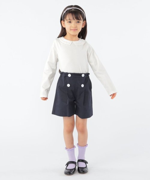 SHIPS KIDS(シップスキッズ)/SHIPS KIDS:100～130cm / レース カラー 長袖 TEE/img07