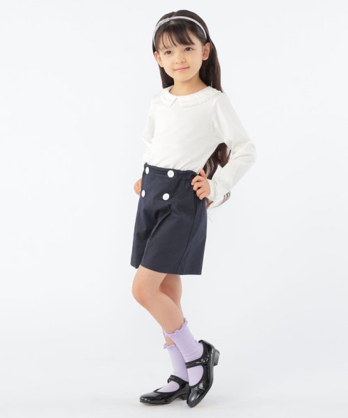 SHIPS KIDS(シップスキッズ)/SHIPS KIDS:100～130cm / レース カラー 長袖 TEE/img08