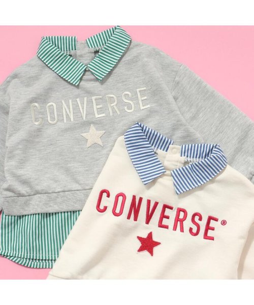 apres les cours(アプレレクール)/CONVERSE シャツレイヤードトップス/img14