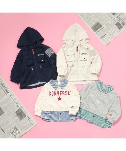 apres les cours(アプレレクール)/CONVERSE シャツレイヤードトップス/img18