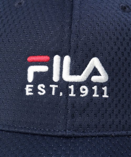 FILA（Hat）(フィラ（ボウシ）)/FLM  LT MESH STRETCH FIT CAP/img03