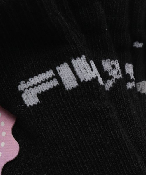 FILA socks Kids(フィラ　ソックス　キッズ)/【キッズ】ロゴアンクルソックス 3足組 ガールズ/img01