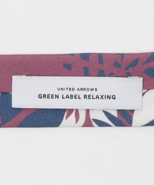 green label relaxing(グリーンレーベルリラクシング)/GLR 8.0cm リーフ ITALY ネクタイ/img06