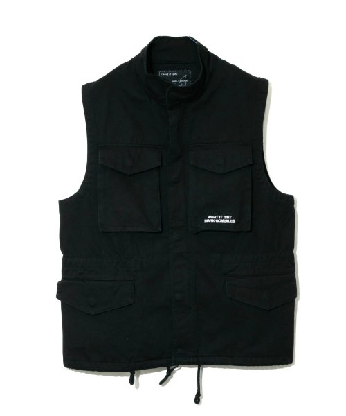 go slow caravan MENS SELECT BRAND(ゴースローキャラバンメンズセレクトブランド)/(What it isNt) M65 FIELD VEST/img01