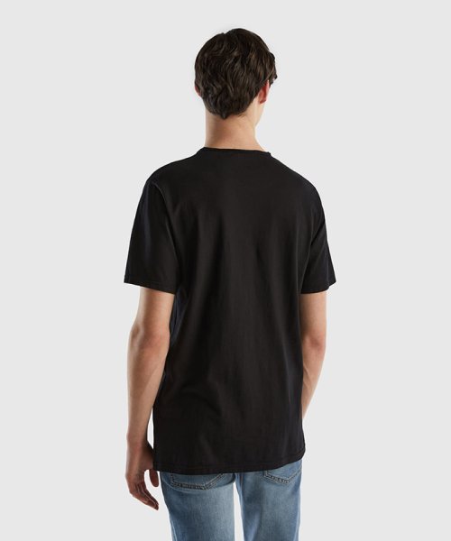 BENETTON (mens)(ベネトン（メンズ）)/スラブコットンクルーネック半袖Tシャツ・カットソー/img01